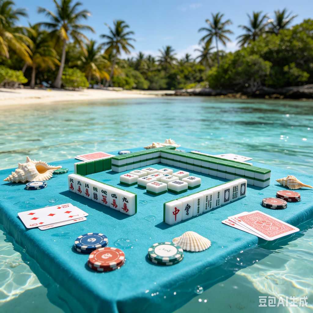 retro vintage mahjong set